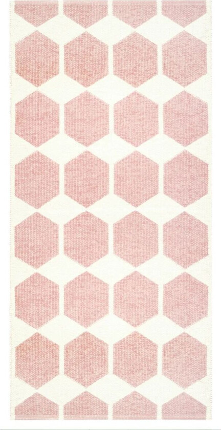 Anna rosa gulvteppe 70x100 cm