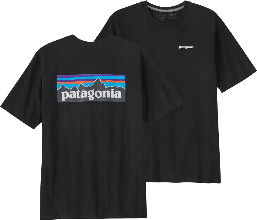 P-6 Logo Responsibili-Tee Herre Black M