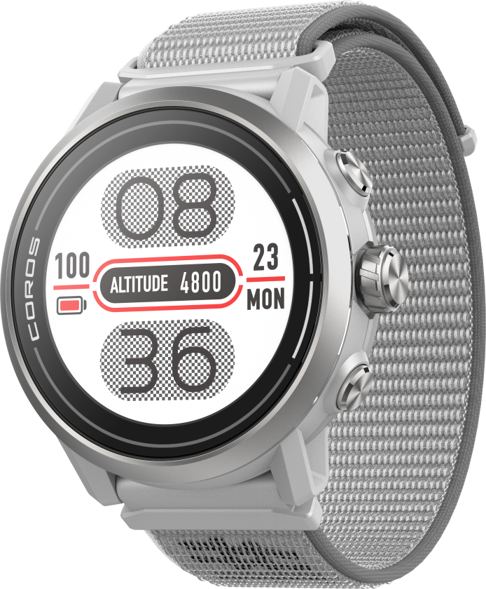 Coros Apex 2 Premium Multisport Watch OneSize, Grey