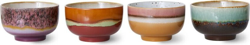 70's skål Ø13,5 cm 4-pk Geyser