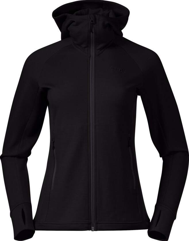 Women's Ulstein Wool Hood Jacket XS, Black