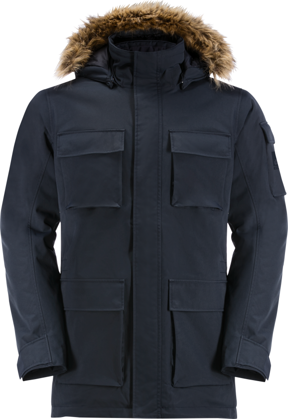 Men's Glacier Canyon Parka M, Night Blue