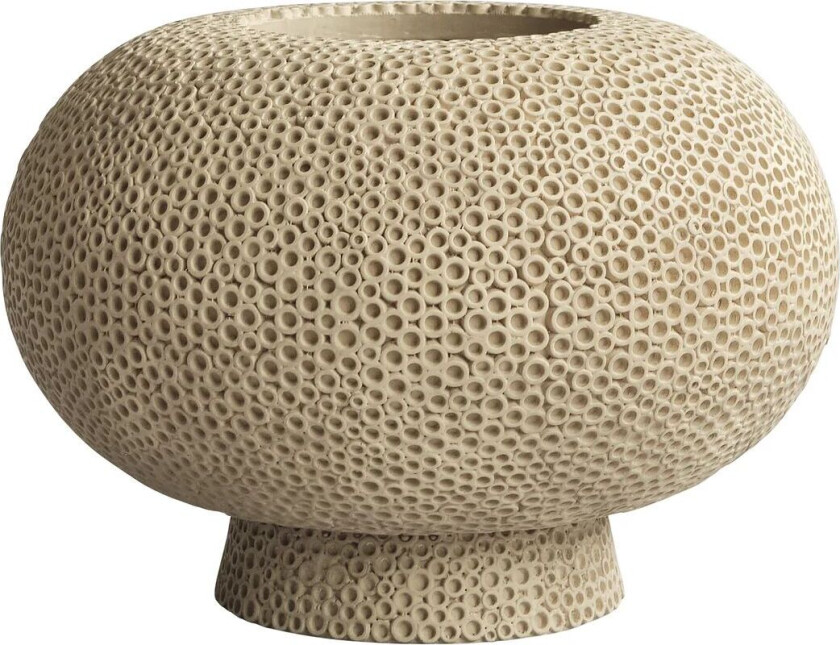 Kabin vase Ø35 cm Sand