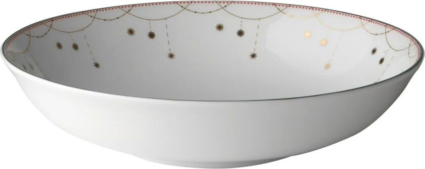 Julemorgen serveringsskål lav Ø 22 cm