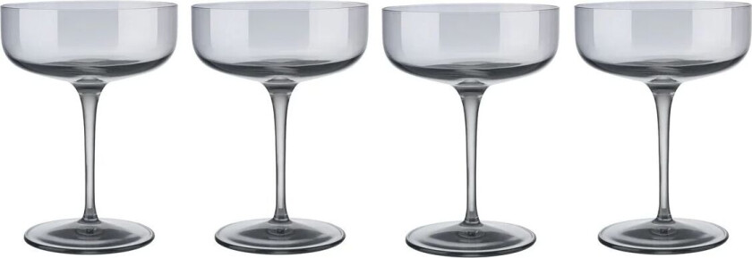 Fuum champagneglass coupe 30 cl 4-pakning Smoke