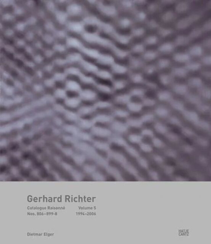 Gerhard Richter: Catalogue Raisonn , Volume 5 av Gerhard Richter