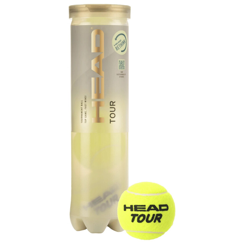 Bilde av Head 4B Head Tour, tennisball Yellow