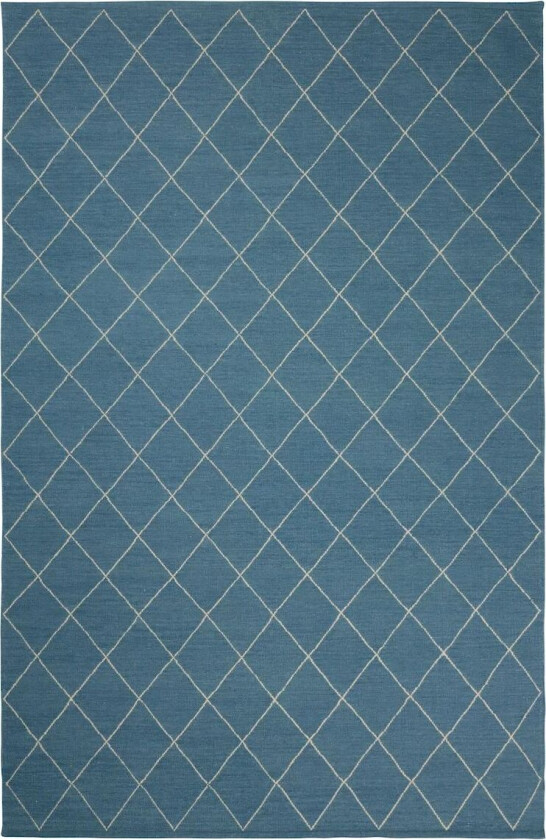 Bilde av Diamond gulvteppe 184x280cm Heaven blue- off white