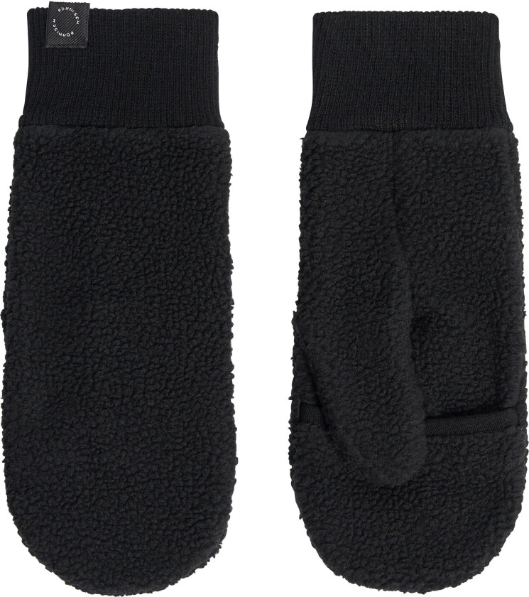 Pile Mittens OneSize, Black