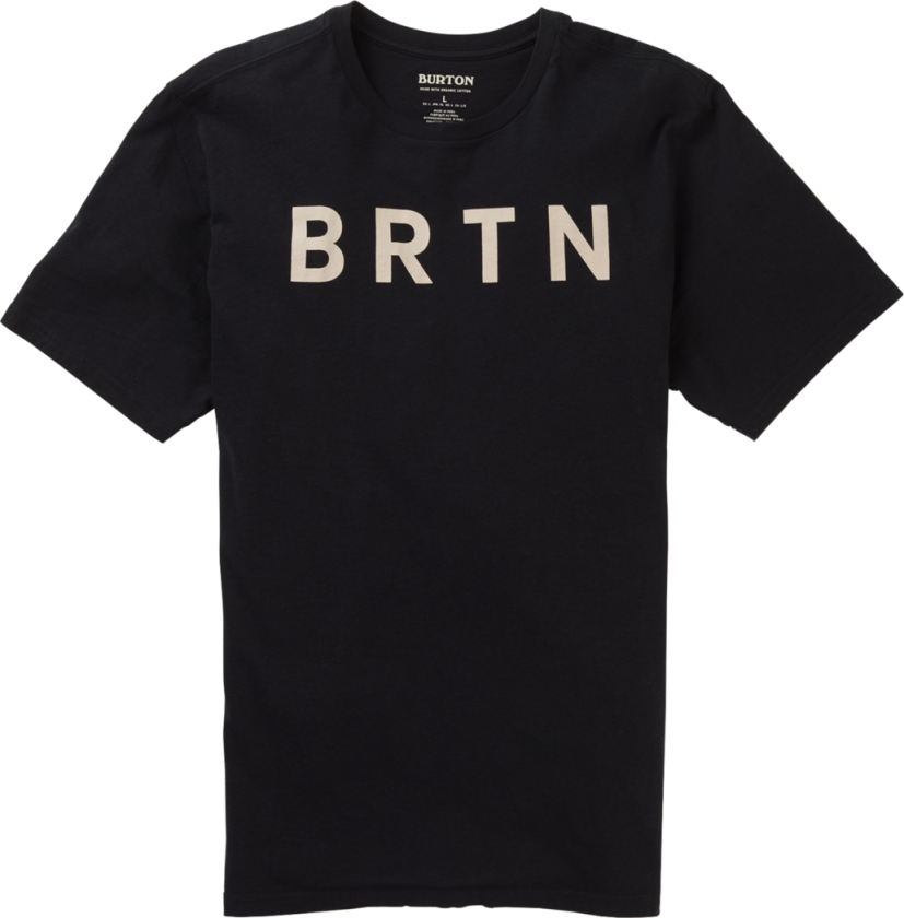 Unisex BRTN Short Sleeve T-Shirt XS, Black