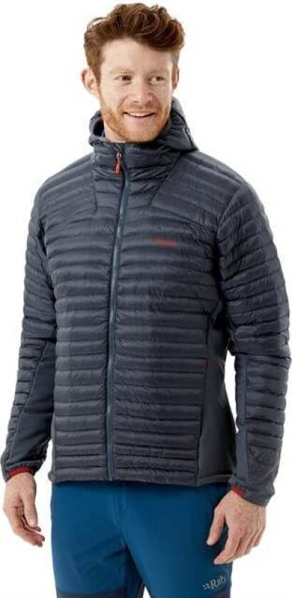 RAB Cirrus Flex 2.0 Hoody Herre Steel L