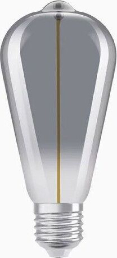 Vintage 1906 LED-pære Edison Filament-Magnetic SMOKE 2,2W/818 (6W) E27