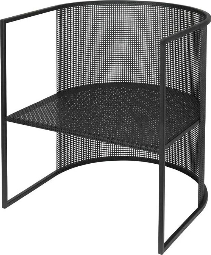 Bauhaus loungestol black