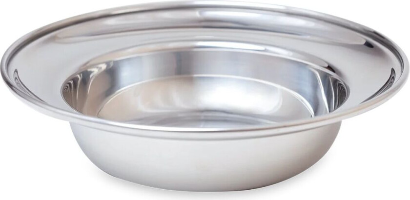 tallerken stål Ø 16,3 cm Polished steel