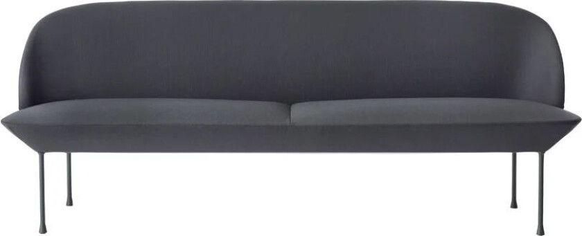 Oslo sofa 3-seter Steelcut 180-Dark grey