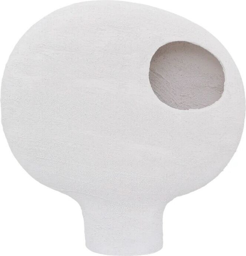 Sphere vase 27 cm Hvit