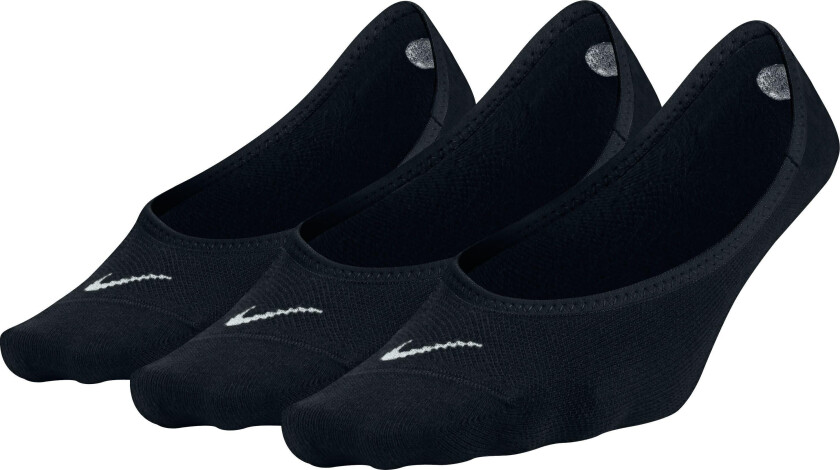 3 Pack Lightweight Footi Dame Black/White S