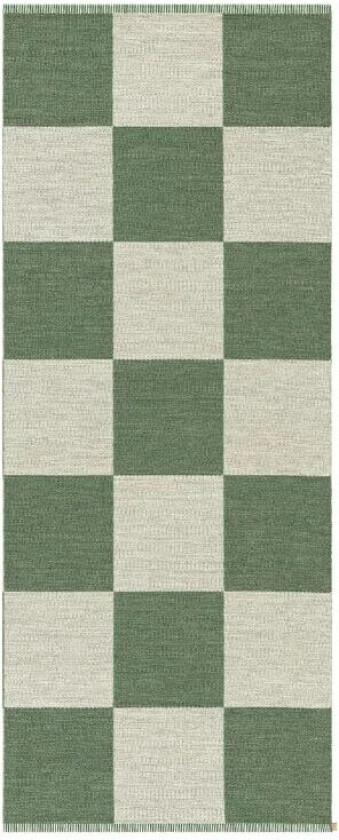 Checkerboard Icon gulvteppe 85x200 cm Grey Pear