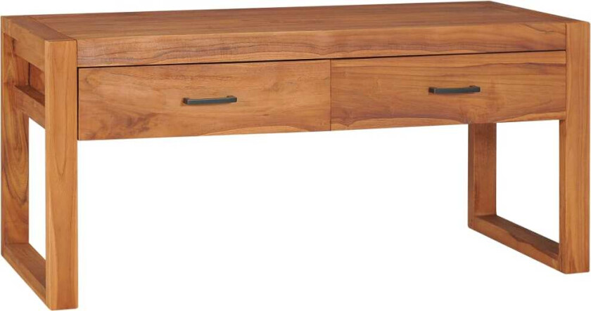 TV-benk 100x40x45 cm teak