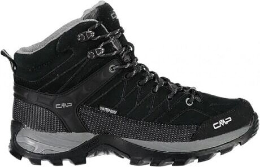Rigel Mid WP Herre Nero-Grey 45