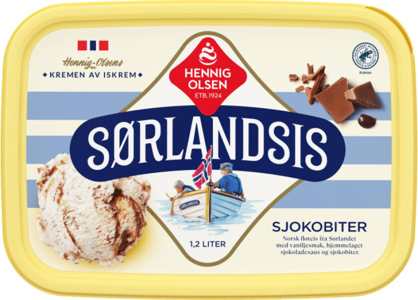 Sørlandsis Sjokobiter 1,2l