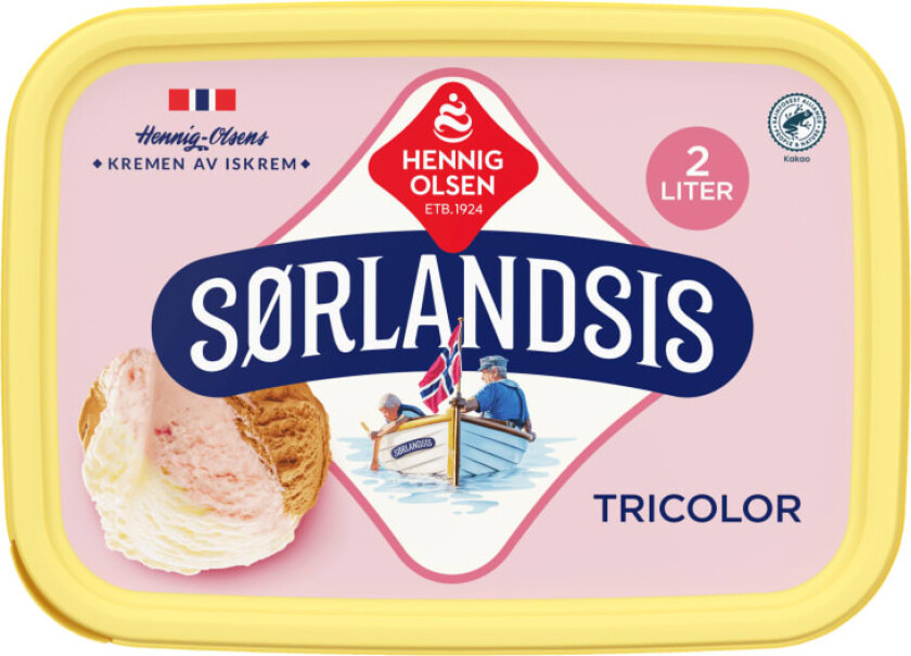 Sørlandsis Tricolor 2l Hennig-Olsen
