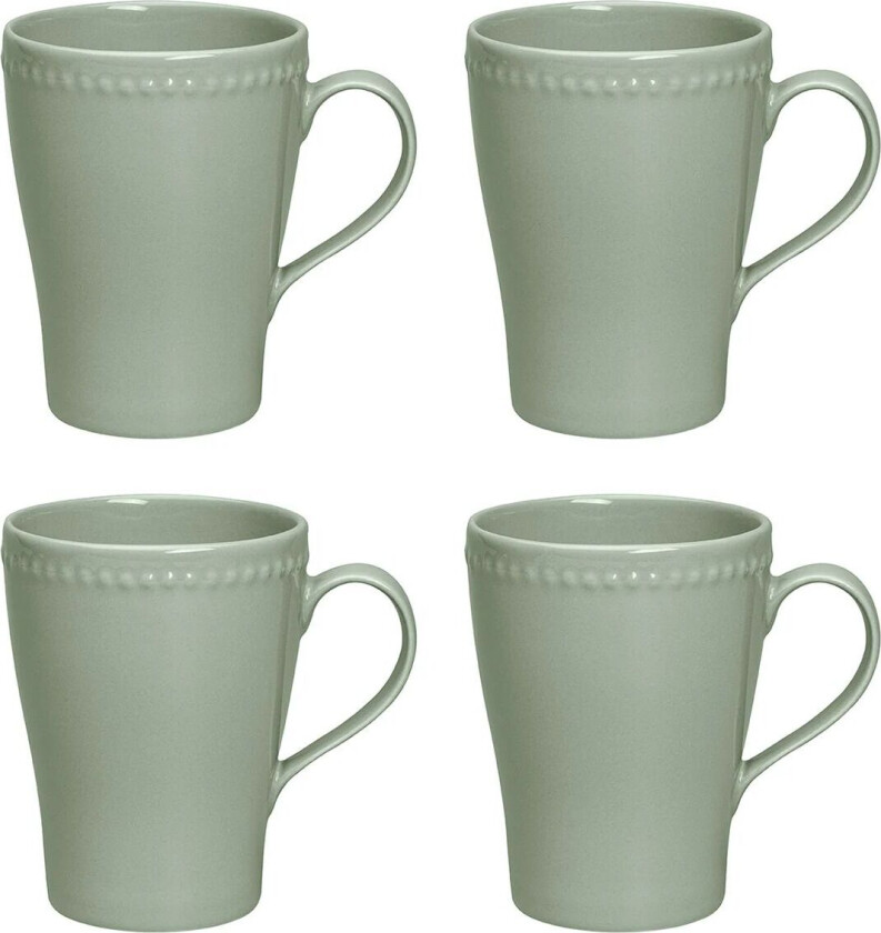 Dots krus 35 cl 4 stk. grønt