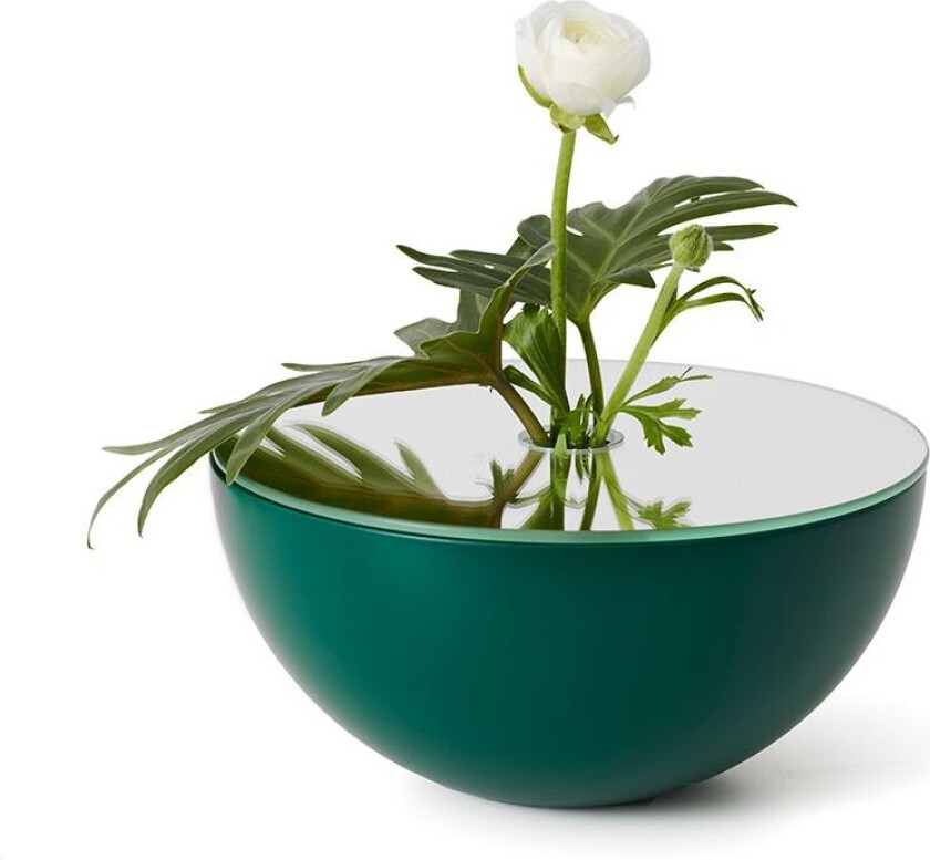 Poem vase mørkegrønn