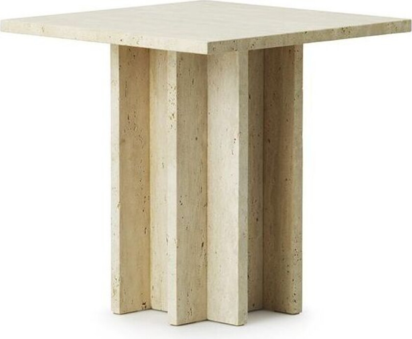 Bilde av Edge sofabord small Travertine