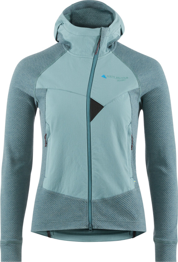 Women's Hugin Zip Hoodie M, Frost Green/Jade Green