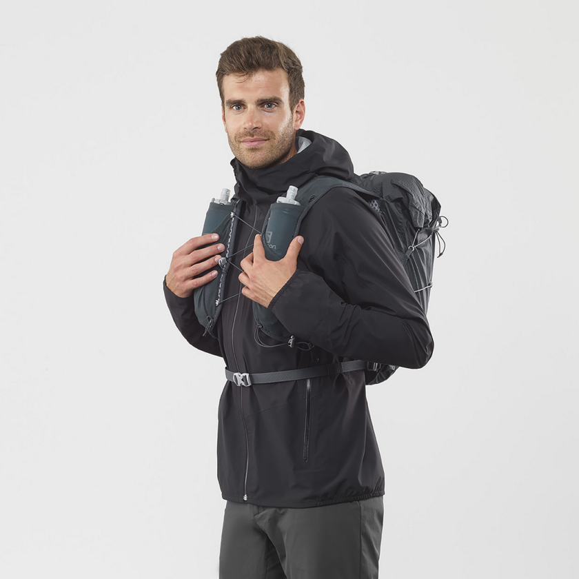 Xa 25, tursekk unisex Ebony/black/