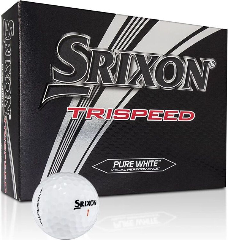 Trispeed 4 Golfball Hvit