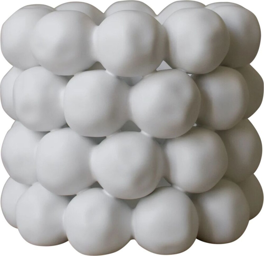 Bright telysholder Ø 17 cm White