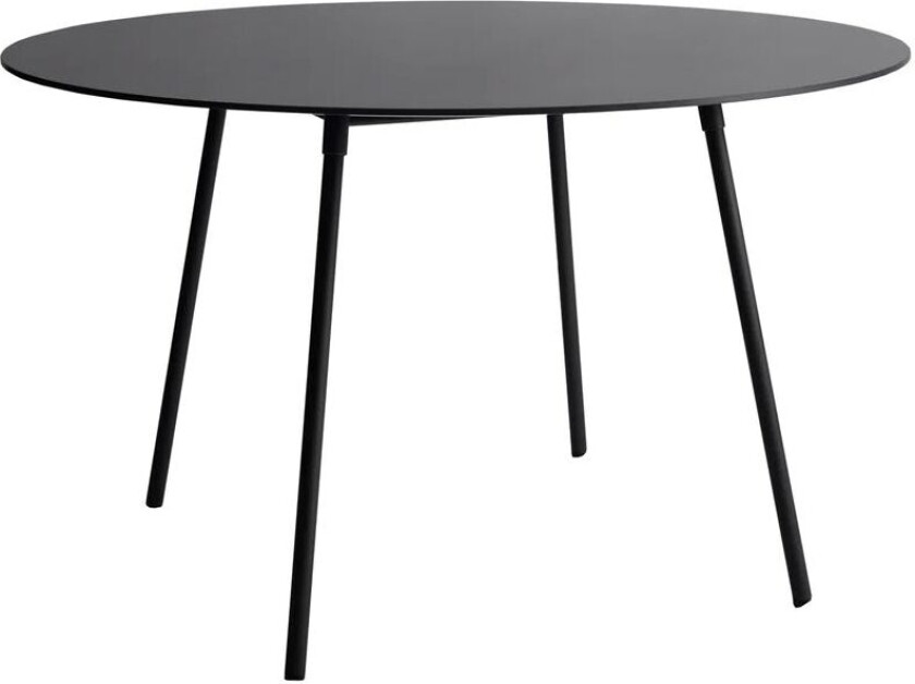 Ella spisebord rundt mørkegrå