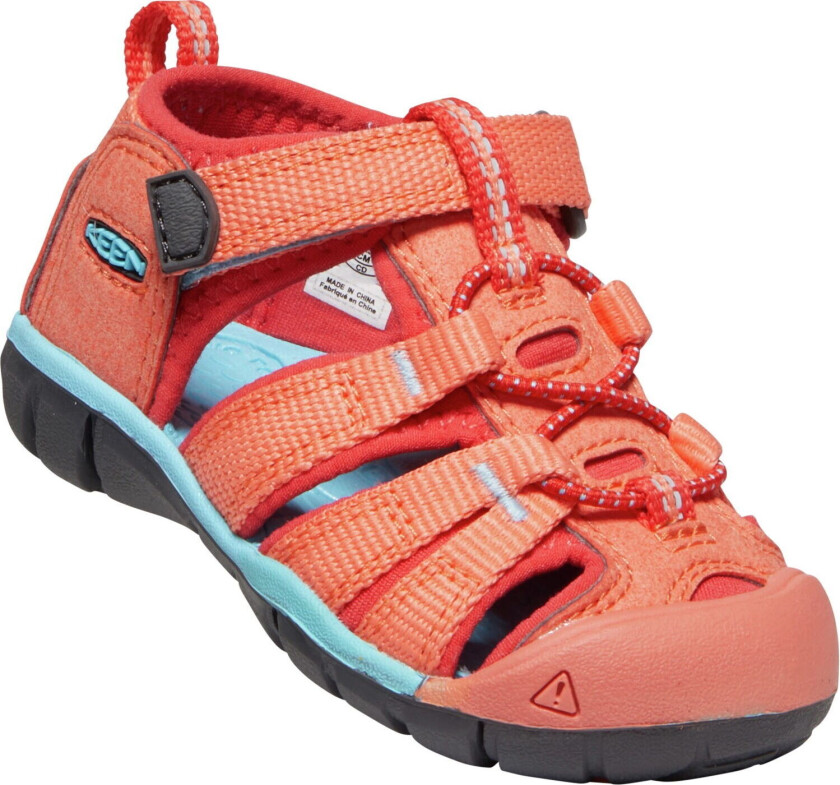 Keen Toddlers' Seacamp II CNX 19, Coral/Poppy Red