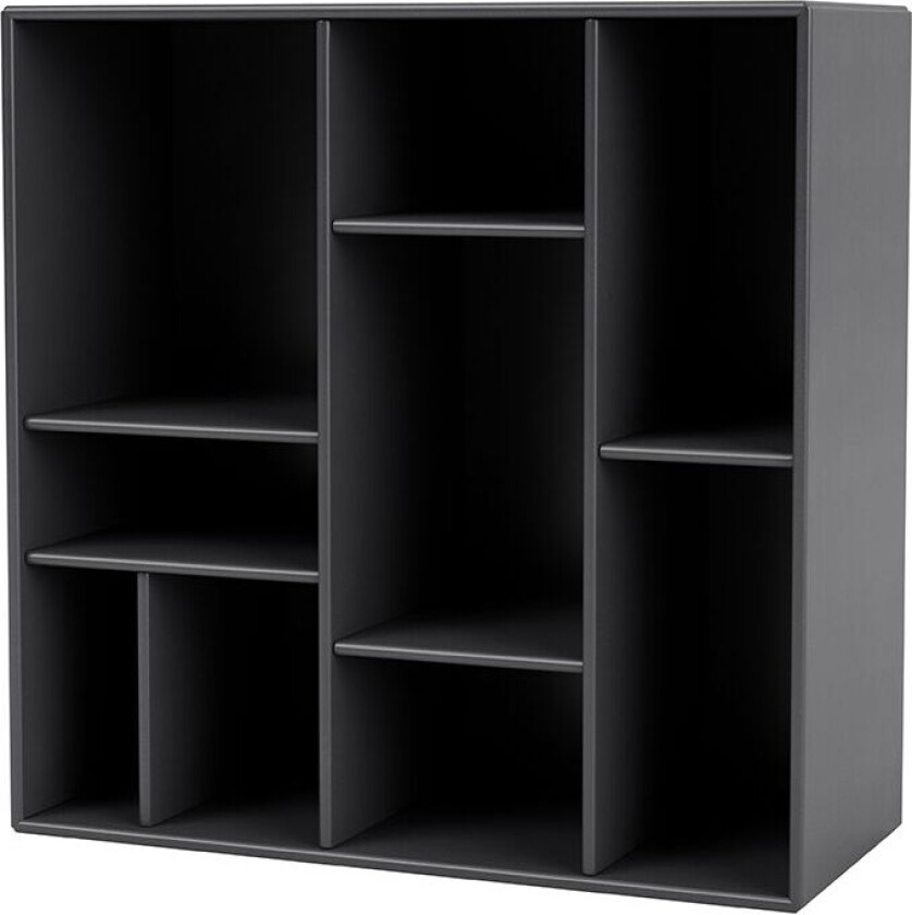 COMPILE dekorativ hylle 69,6x69,6 cm Coal 36