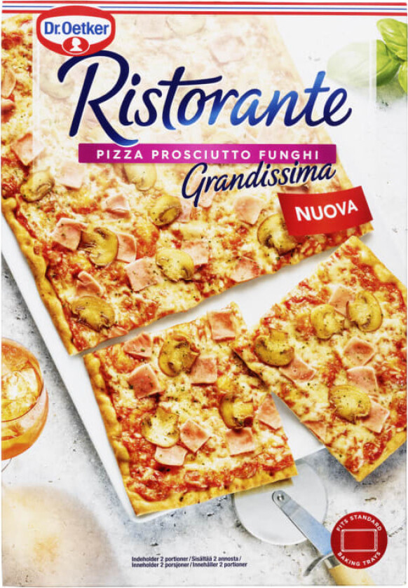 Ristorante Pizza Grandissima Prosciutto 580g