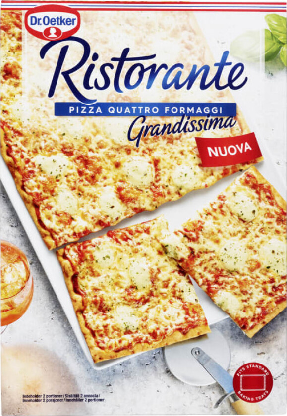 Ristorante Pizza Grandissima Formaggi 560g