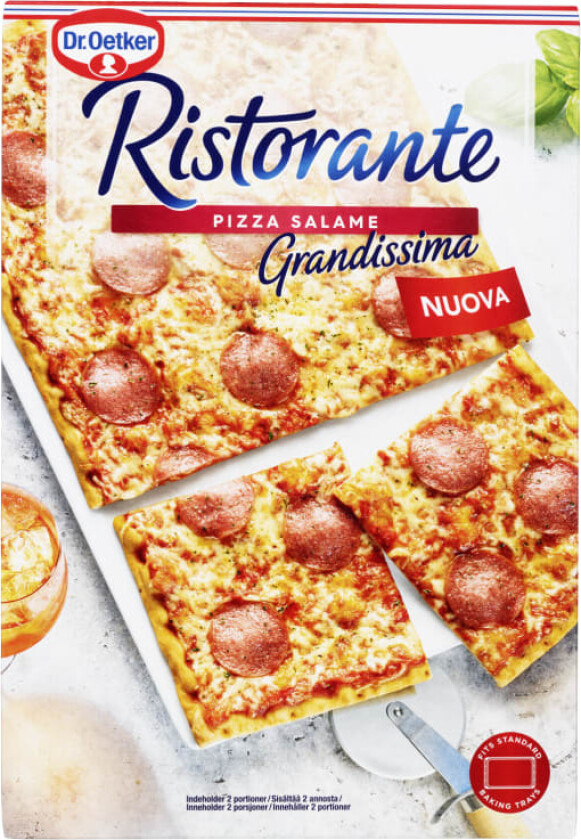 Ristorante Pizza Grandissima Salame 540g Dr.Oetker