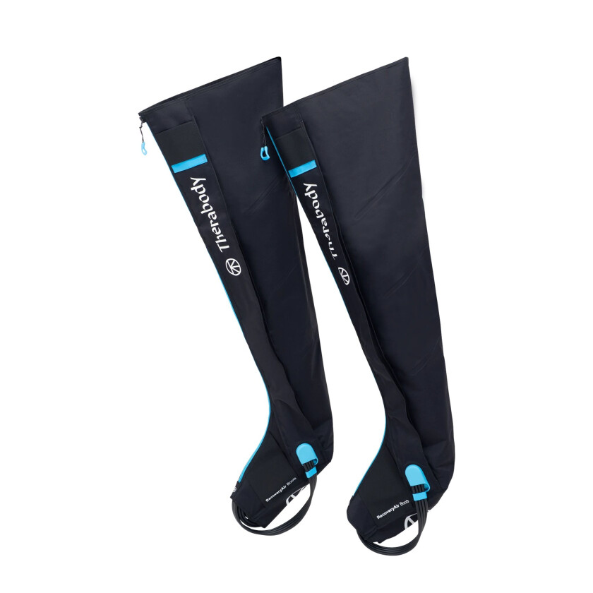Recoveryair Pro Pneumatic Compression System, kompresjonsstøvler unisex BLACK