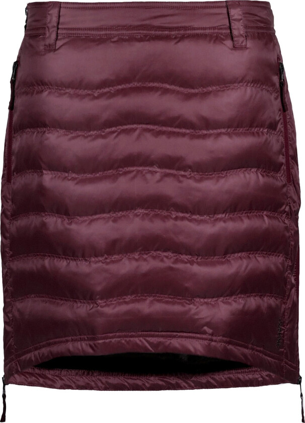 Women's Short Down Skirt S, Ruby Red
