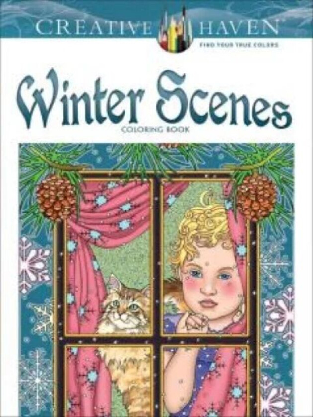Creative Haven Winter Scenes Coloring Book av Marty Noble