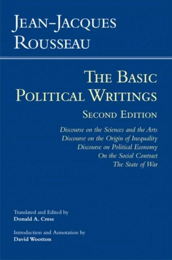 Rousseau: The Basic Political Writings av Jean-Jacques Rousseau