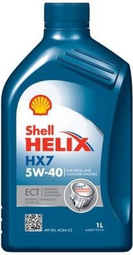 Motorolje SHELL 550046586