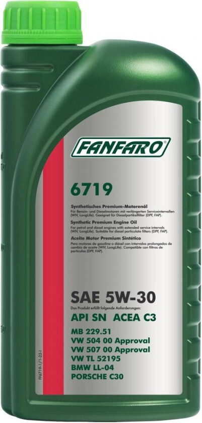 Motorolje FANFARO FF6719-1