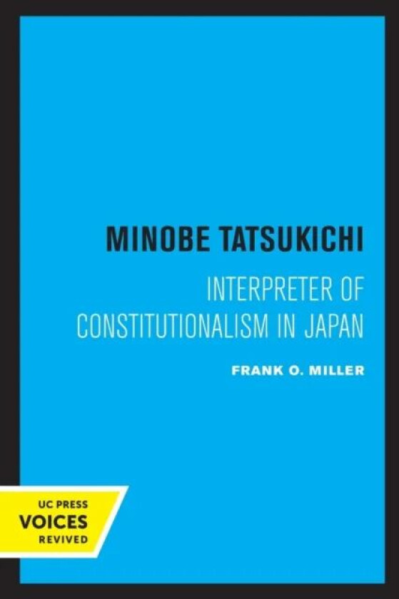 Minobe Tatsukichi av Frank O. Miller