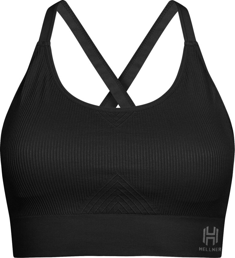 Seamless Tech Sport Bra Wmn Black Beauty XS/S