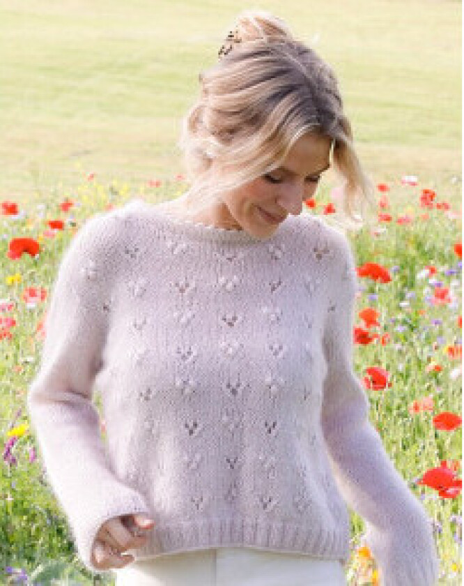 Heart Catcher by DROPS Design - Genser Strikkeoppskrift str. S - XXXL - XX-Large
