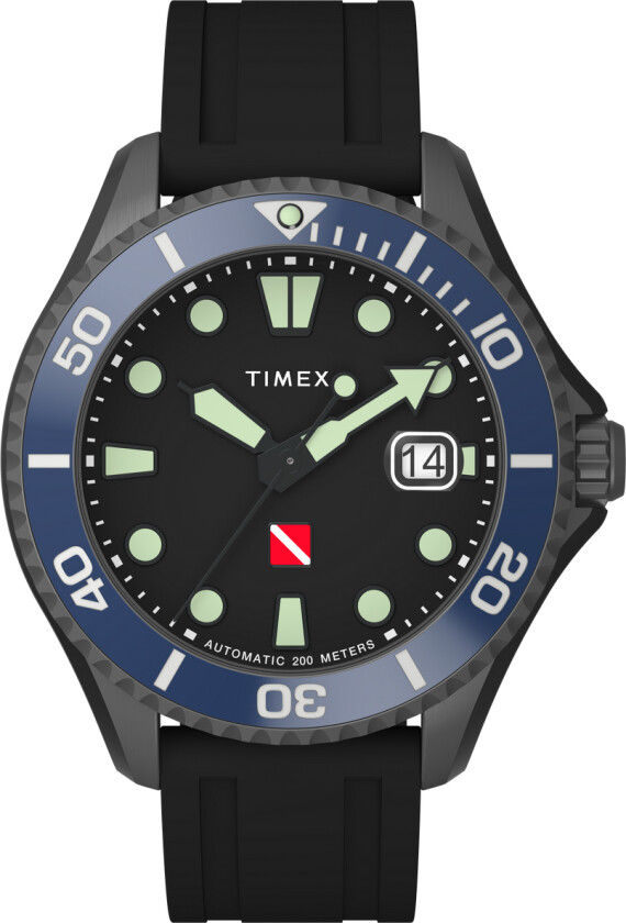 Deep Water Tiburón Automatic 44mm Black Dial