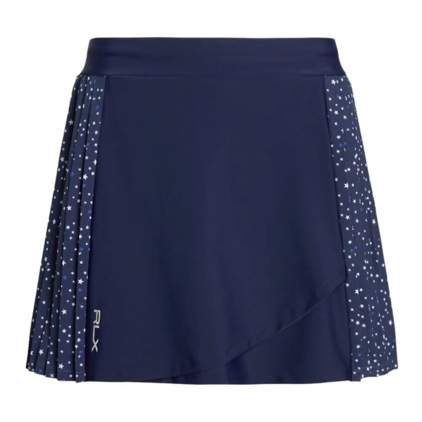 Side-Pleated Stars Skjørt Dame Navy M